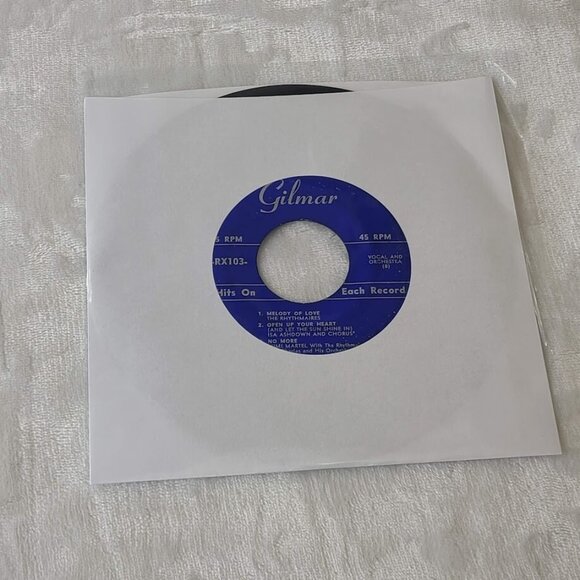Gilmar Various Artist 6 Hits on Each Record 45 RPM RX103 Rhythmaires Mimi Martel - Picture 5 of 5